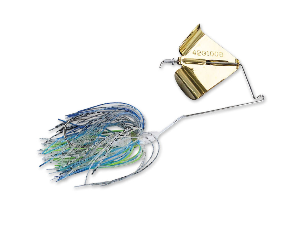 Single Blade Buzzbait Pepper Custom Baits